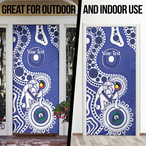 Bulldogs NAIDOC Week 2026 Personalised Door Cover 50 Years of Deadly Aboriginal Art