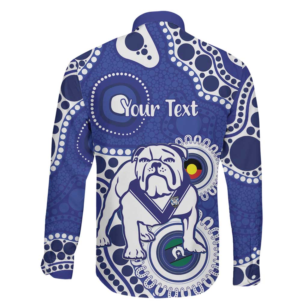 Bulldogs NAIDOC Week 2026 Personalised Family Matching Long Sleeve Bodycon Dress and Hawaiian Shirt 50 Years of Deadly Aboriginal Art
