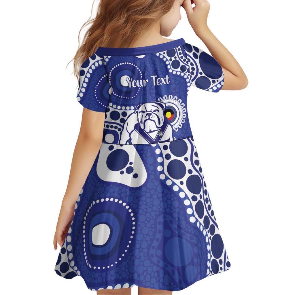 Bulldogs NAIDOC Week 2026 Personalised Family Matching Off Shoulder Maxi Dress and Hawaiian Shirt 50 Years of Deadly Aboriginal Art
