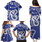 Bulldogs NAIDOC Week 2026 Personalised Family Matching Puletasi and Hawaiian Shirt 50 Years of Deadly Aboriginal Art