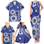 Bulldogs NAIDOC Week 2026 Personalised Family Matching Tank Maxi Dress and Hawaiian Shirt 50 Years of Deadly Aboriginal Art