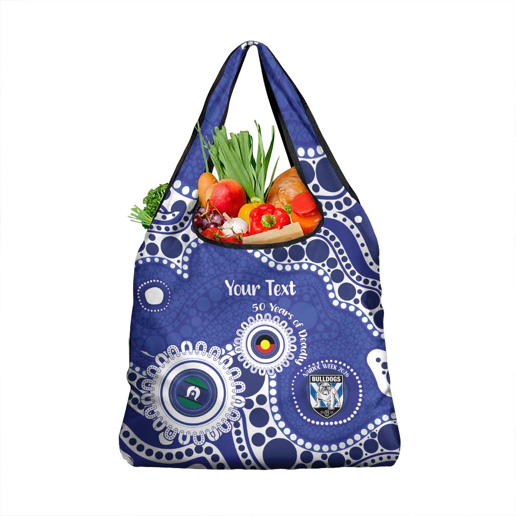 Bulldogs NAIDOC Week 2026 Personalised Grocery Bag 50 Years of Deadly Aboriginal Art