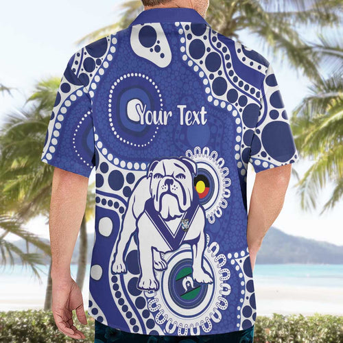 Bulldogs NAIDOC Week 2026 Personalised Hawaiian Shirt 50 Years of Deadly Aboriginal Art
