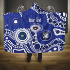 Bulldogs NAIDOC Week 2026 Personalised Hooded Blanket 50 Years of Deadly Aboriginal Art