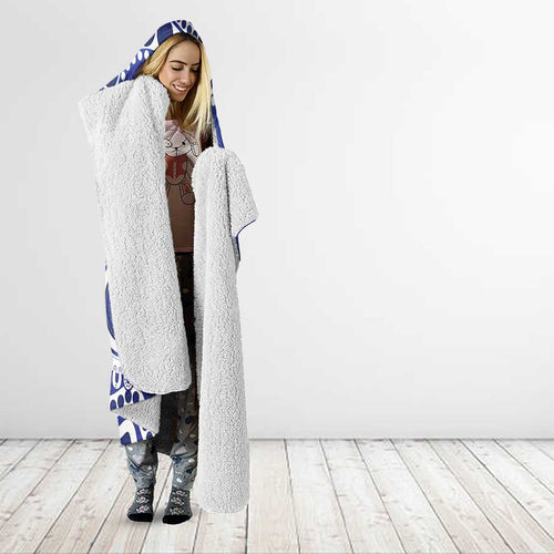 Bulldogs NAIDOC Week 2026 Personalised Hooded Blanket 50 Years of Deadly Aboriginal Art