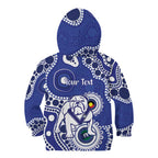 Bulldogs NAIDOC Week 2026 Personalised Kid Hoodie 50 Years of Deadly Aboriginal Art