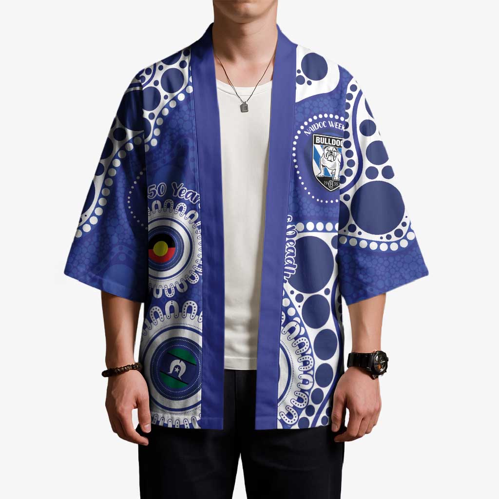 Bulldogs NAIDOC Week 2026 Personalised Kimono 50 Years of Deadly Aboriginal Art