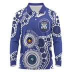 Bulldogs NAIDOC Week 2026 Personalised Long Sleeve Polo Shirt 50 Years of Deadly Aboriginal Art