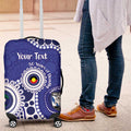 Bulldogs NAIDOC Week 2026 Personalised Luggage Cover 50 Years of Deadly Aboriginal Art