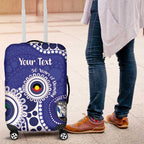 Bulldogs NAIDOC Week 2026 Personalised Luggage Cover 50 Years of Deadly Aboriginal Art