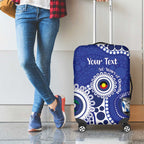 Bulldogs NAIDOC Week 2026 Personalised Luggage Cover 50 Years of Deadly Aboriginal Art