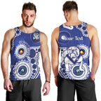 Bulldogs NAIDOC Week 2026 Personalised Men Tank Top 50 Years of Deadly Aboriginal Art