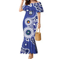 Bulldogs NAIDOC Week 2026 Personalised Mermaid Dress 50 Years of Deadly Aboriginal Art