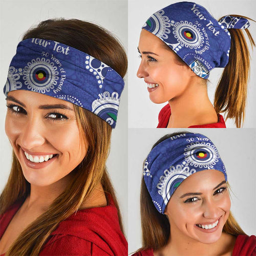 Bulldogs NAIDOC Week 2026 Personalised Neck Gaiter 50 Years of Deadly Aboriginal Art