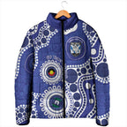 Bulldogs NAIDOC Week 2026 Personalised Padded Jacket 50 Years of Deadly Aboriginal Art
