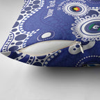 Bulldogs NAIDOC Week 2026 Personalised Pillow Cover 50 Years of Deadly Aboriginal Art
