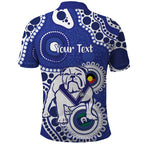 Bulldogs NAIDOC Week 2026 Personalised Polo Shirt 50 Years of Deadly Aboriginal Art