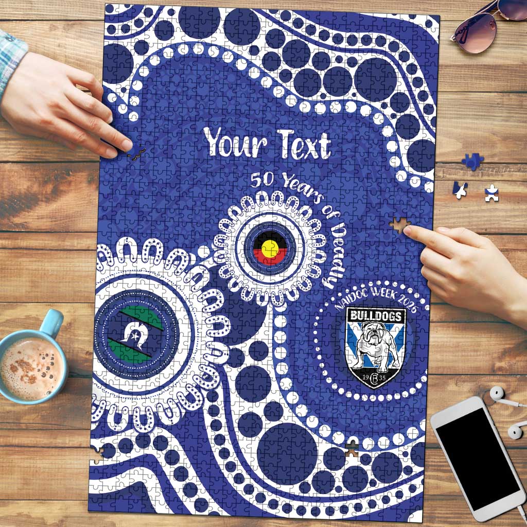 Bulldogs NAIDOC Week 2026 Personalised Puzzle 50 Years of Deadly Aboriginal Art