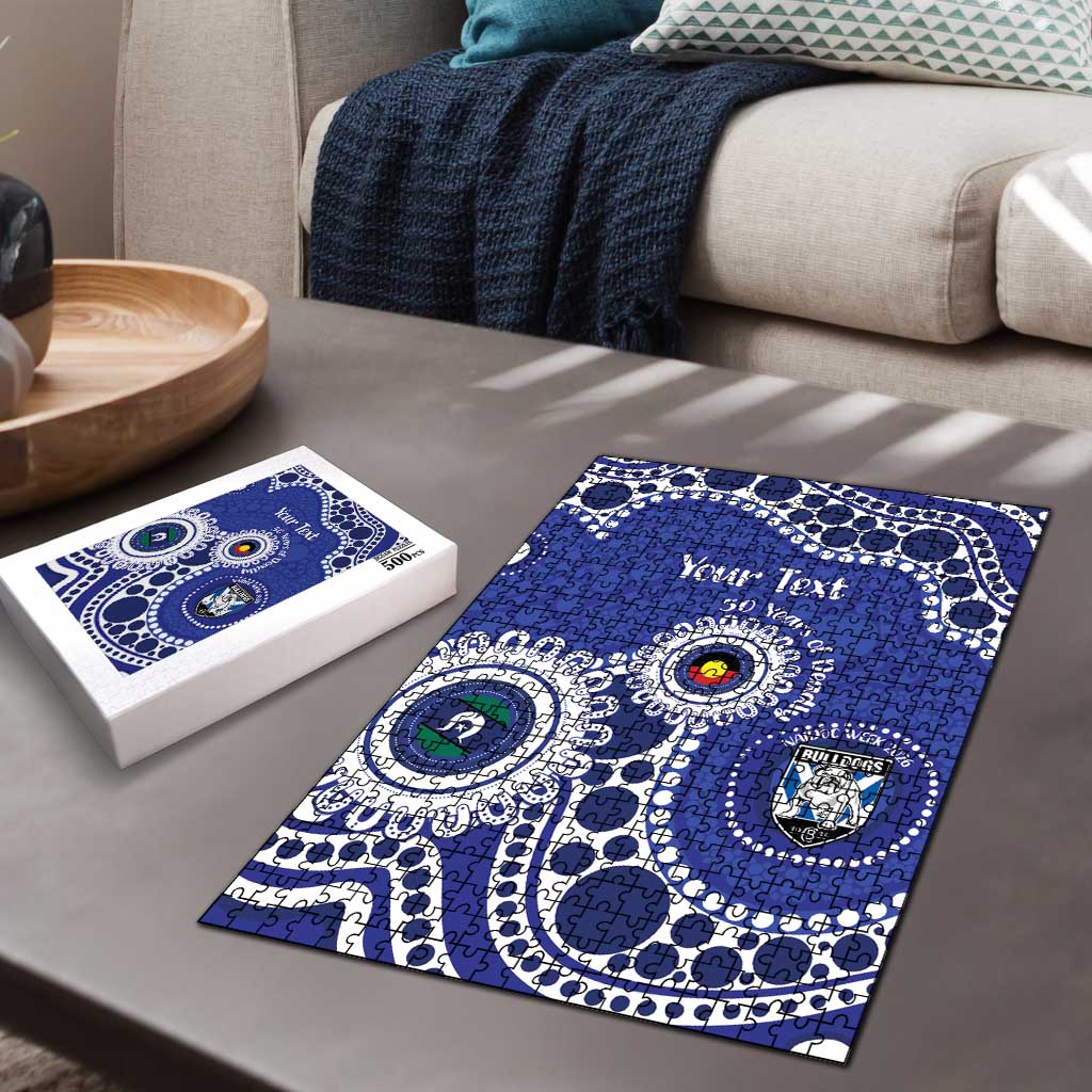 Bulldogs NAIDOC Week 2026 Personalised Puzzle 50 Years of Deadly Aboriginal Art