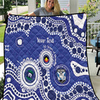 Bulldogs NAIDOC Week 2026 Personalised Quilt 50 Years of Deadly Aboriginal Art