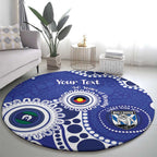 Bulldogs NAIDOC Week 2026 Personalised Round Carpet 50 Years of Deadly Aboriginal Art