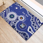 Bulldogs NAIDOC Week 2026 Personalised Rubber Doormat 50 Years of Deadly Aboriginal Art