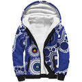 Bulldogs NAIDOC Week 2026 Personalised Sherpa Hoodie 50 Years of Deadly Aboriginal Art