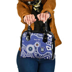 Bulldogs NAIDOC Week 2026 Personalised Shoulder Handbag 50 Years of Deadly Aboriginal Art