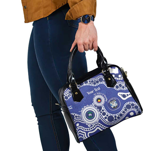 Bulldogs NAIDOC Week 2026 Personalised Shoulder Handbag 50 Years of Deadly Aboriginal Art