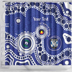 Bulldogs NAIDOC Week 2026 Personalised Shower Curtain 50 Years of Deadly Aboriginal Art