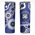 Bulldogs NAIDOC Week 2026 Personalised Skinny Tumbler 50 Years of Deadly Aboriginal Art