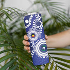 Bulldogs NAIDOC Week 2026 Personalised Skinny Tumbler 50 Years of Deadly Aboriginal Art