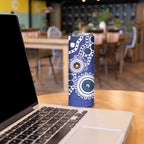 Bulldogs NAIDOC Week 2026 Personalised Skinny Tumbler 50 Years of Deadly Aboriginal Art