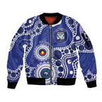 Bulldogs NAIDOC Week 2026 Personalised Sleeve Zip Bomber Jacket 50 Years of Deadly Aboriginal Art