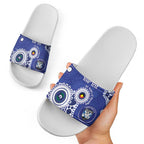 Bulldogs NAIDOC Week 2026 Personalised Slide Sandals 50 Years of Deadly Aboriginal Art