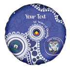Bulldogs NAIDOC Week 2026 Personalised Spare Tire Cover 50 Years of Deadly Aboriginal Art