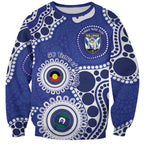 Bulldogs NAIDOC Week 2026 Personalised Sweatshirt 50 Years of Deadly Aboriginal Art