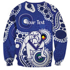 Bulldogs NAIDOC Week 2026 Personalised Sweatshirt 50 Years of Deadly Aboriginal Art