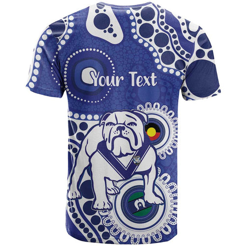 Bulldogs NAIDOC Week 2026 Personalised T Shirt 50 Years of Deadly Aboriginal Art