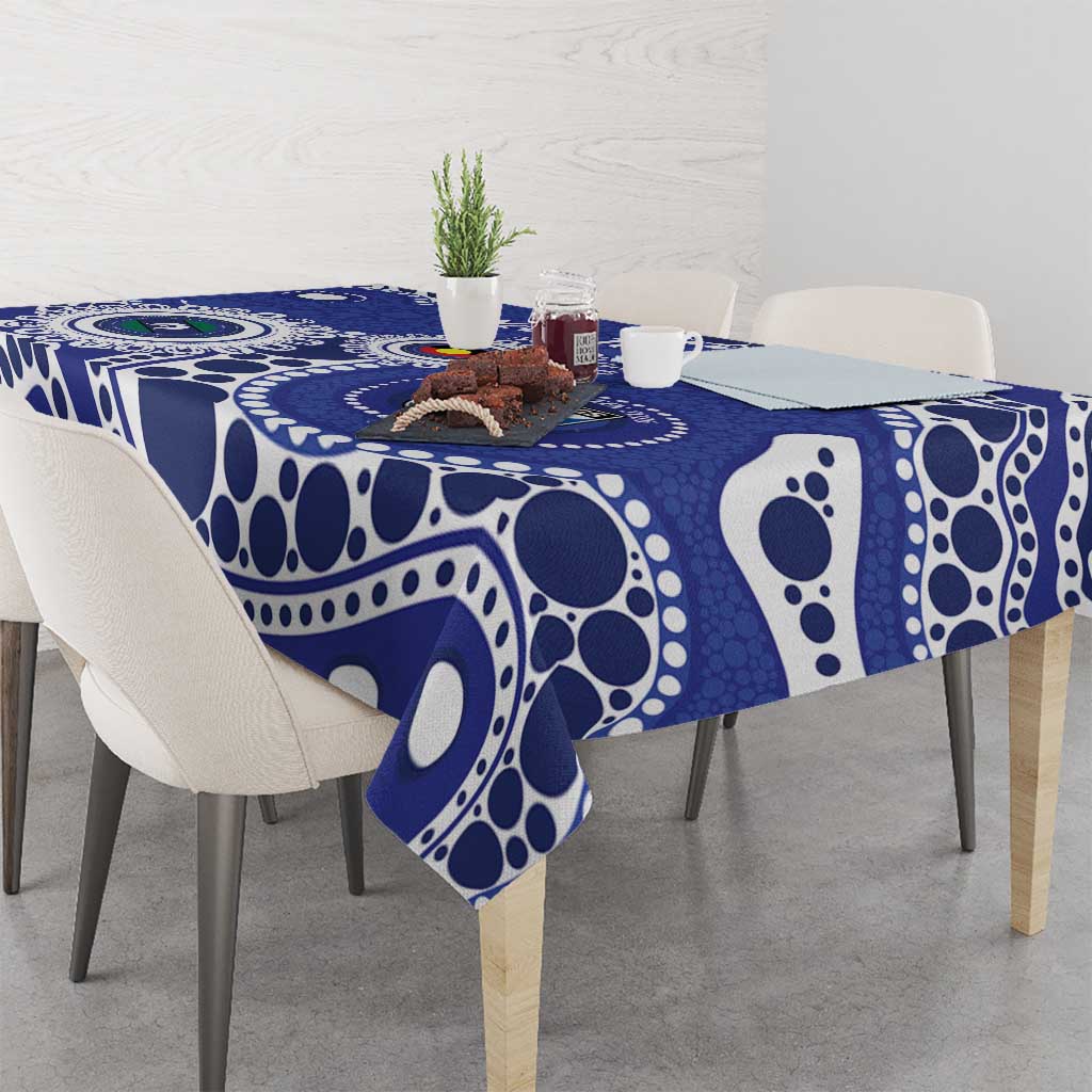 Bulldogs NAIDOC Week 2026 Personalised Tablecloth 50 Years of Deadly Aboriginal Art