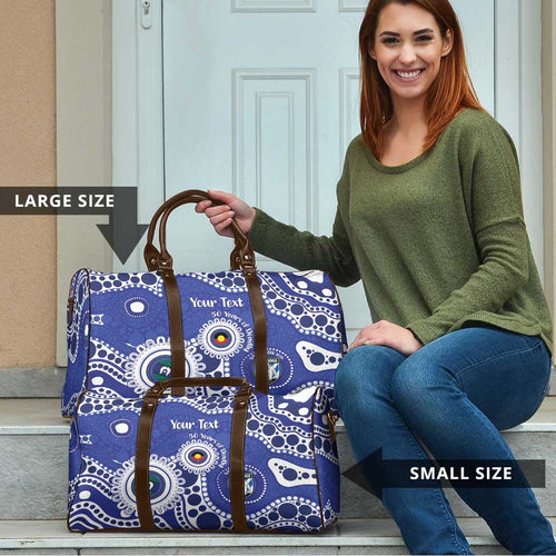 Bulldogs NAIDOC Week 2026 Personalised Travel Bag 50 Years of Deadly Aboriginal Art