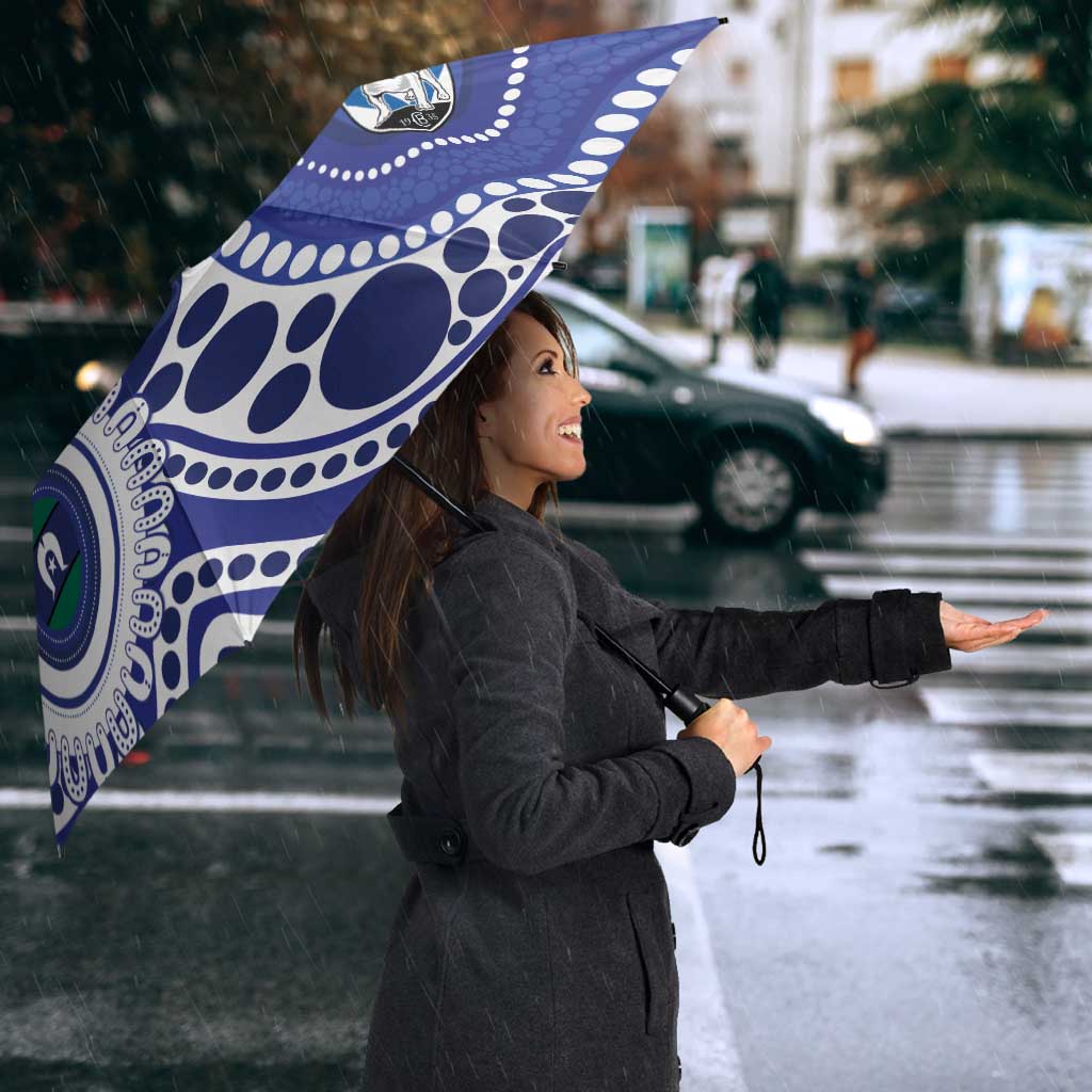 Bulldogs NAIDOC Week 2026 Personalised Umbrella 50 Years of Deadly Aboriginal Art