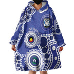Bulldogs NAIDOC Week 2026 Personalised Wearable Blanket Hoodie 50 Years of Deadly Aboriginal Art