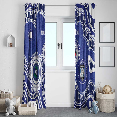 Bulldogs NAIDOC Week 2026 Personalised Window Curtain 50 Years of Deadly Aboriginal Art
