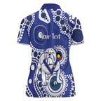 Bulldogs NAIDOC Week 2026 Personalised Women Polo Shirt 50 Years of Deadly Aboriginal Art