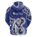 Bulldogs NAIDOC Week 2026 Personalised Zip Hoodie 50 Years of Deadly Aboriginal Art