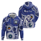 Bulldogs NAIDOC Week 2026 Personalised Zip Hoodie 50 Years of Deadly Aboriginal Art