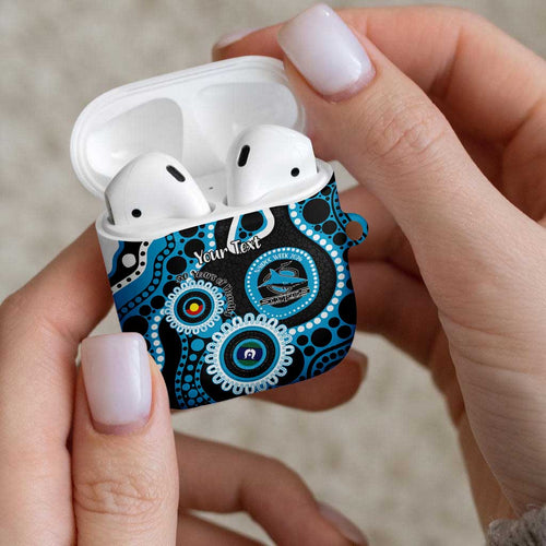 Sharks NAIDOC Week 2026 Personalised AirPods Case 50 Years of Deadly Aboriginal Art