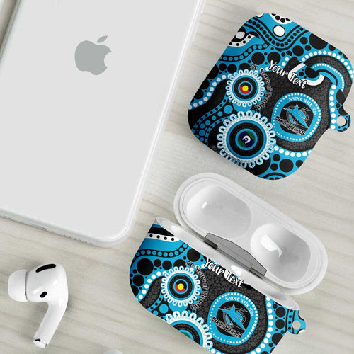 Sharks NAIDOC Week 2026 Personalised AirPods Case 50 Years of Deadly Aboriginal Art