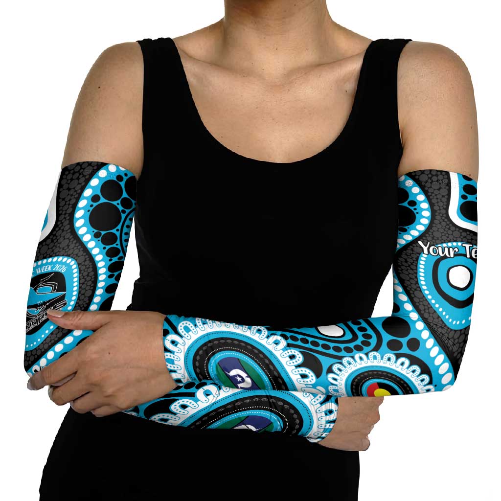 Sharks NAIDOC Week 2026 Personalised Arm Sleeves 50 Years of Deadly Aboriginal Art